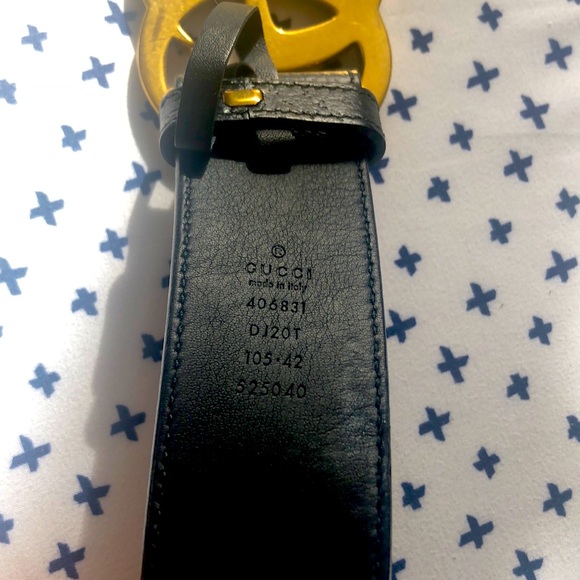 Gucci GG leather belt - Picture 1 of 3